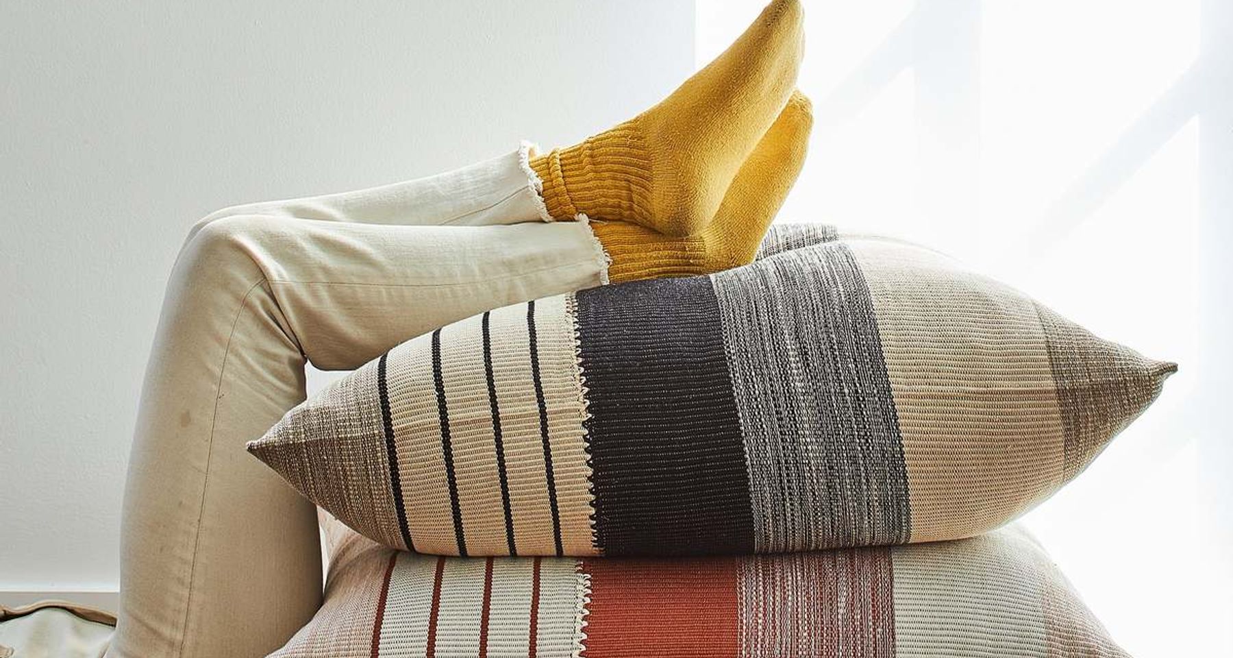 Pantelho Pillow Cerulean + Sage by MINNA Goods