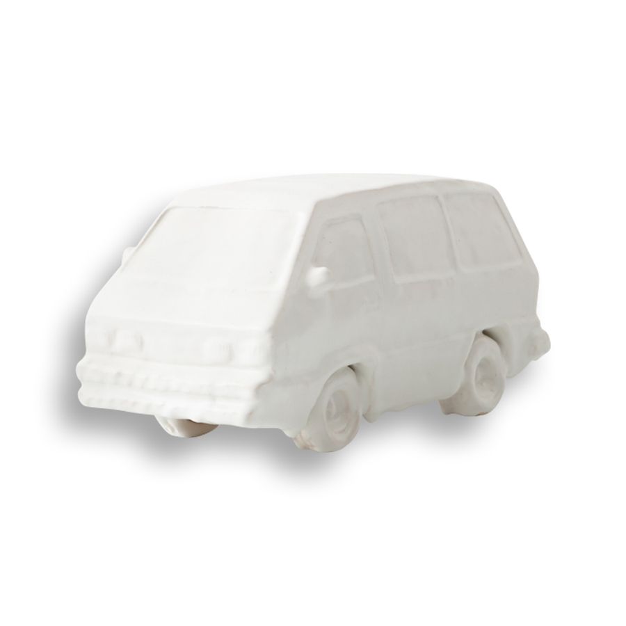 Vicodin Van Handmade Glazed Stoneware Sculpture Unique Edition