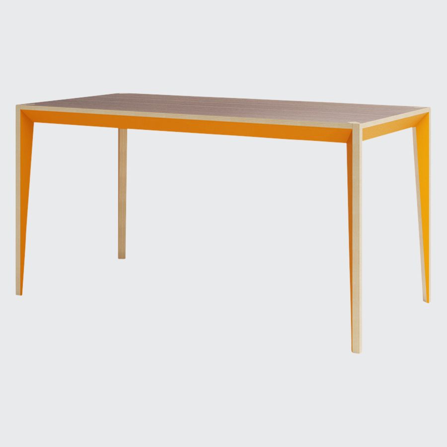 MiMi Table Walnut Orange