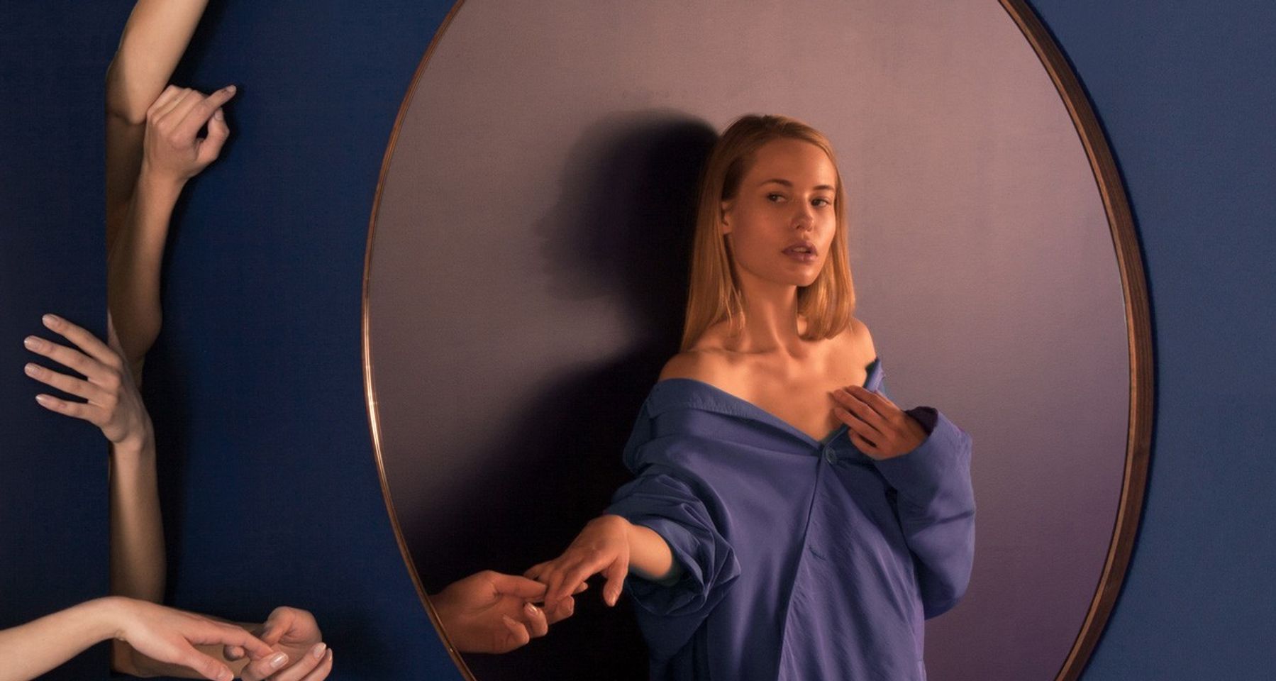 Full Circle Mirror by Bower