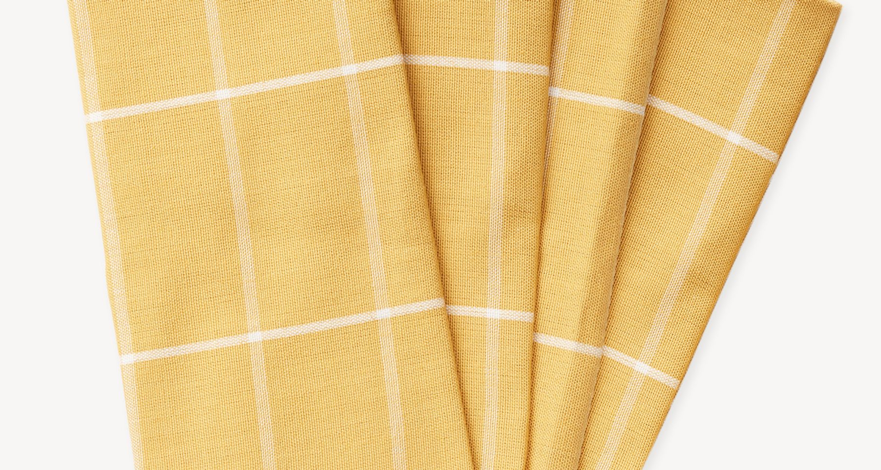 Gold Grid Napkins by MINNA Goods