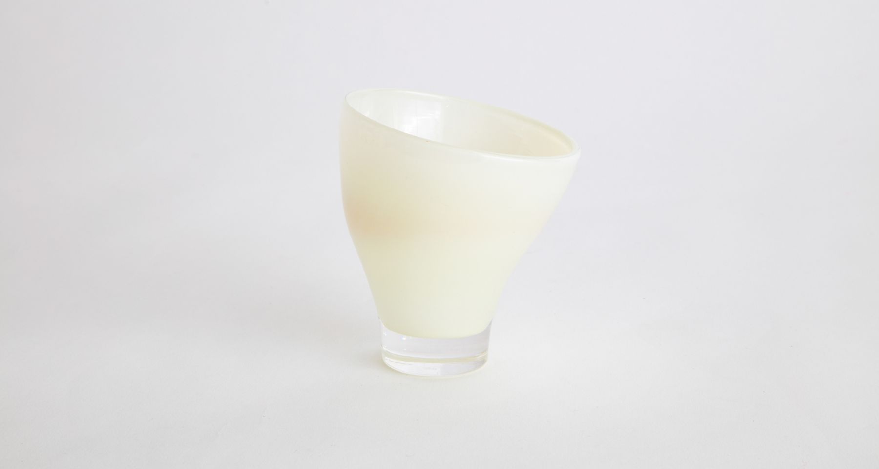 Hand Blow Glass Contrapposto Cup 9   by Fort Makers