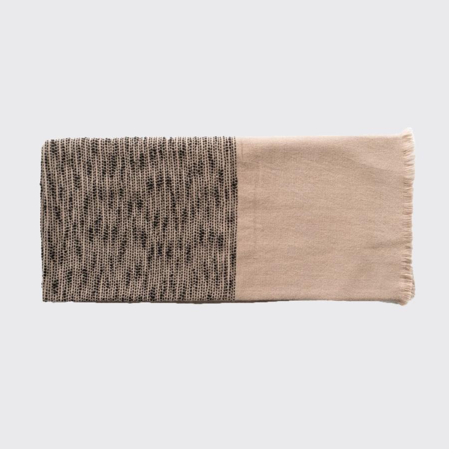 FLO Brown  Merino Throw 