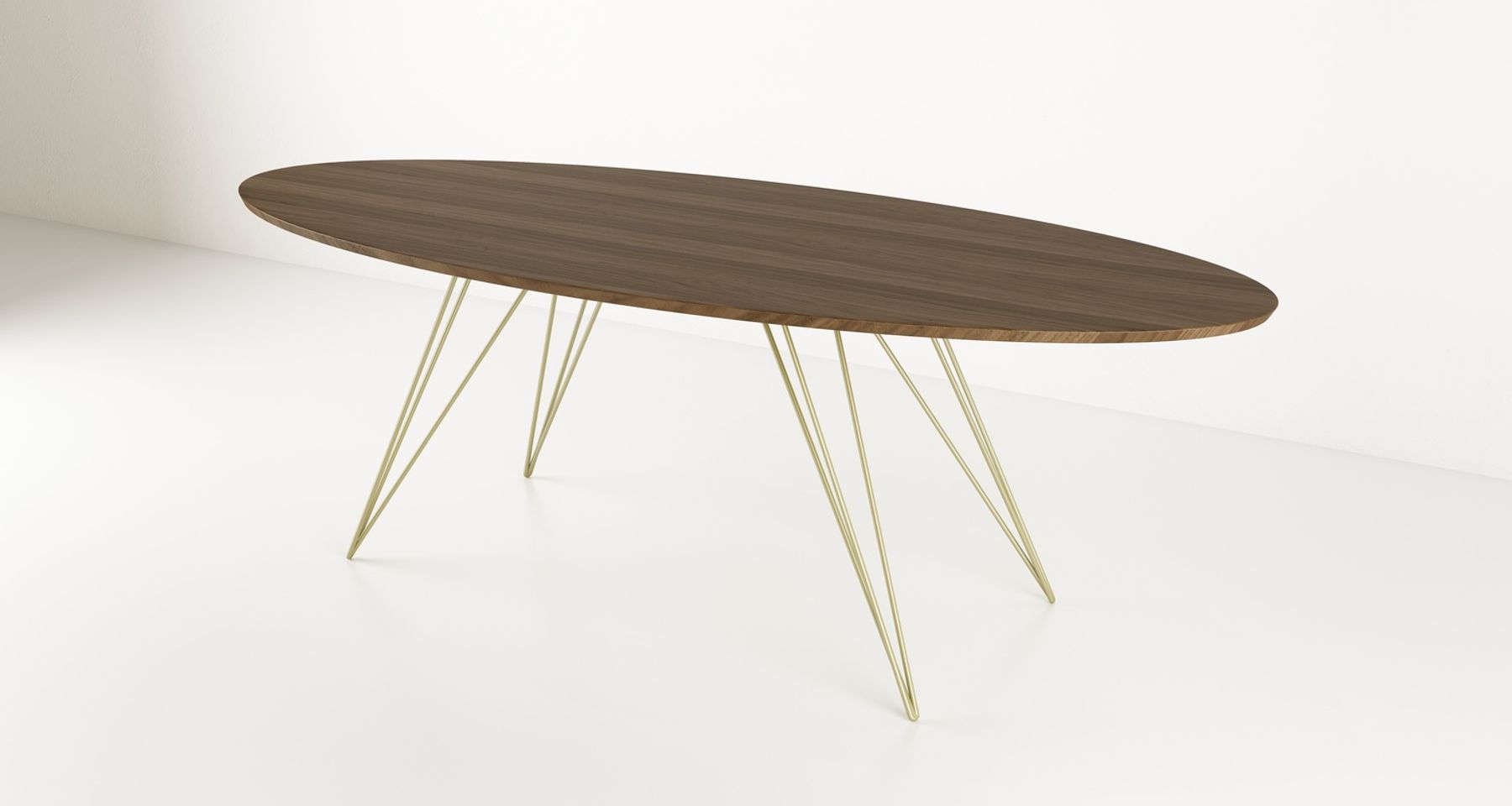 Williams Coffee Table Thin Oval by Tronk