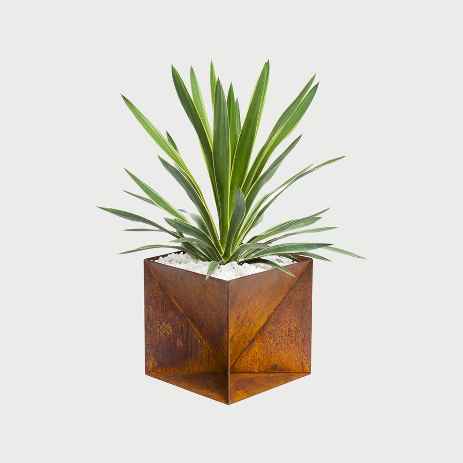 Origami Planter Steel