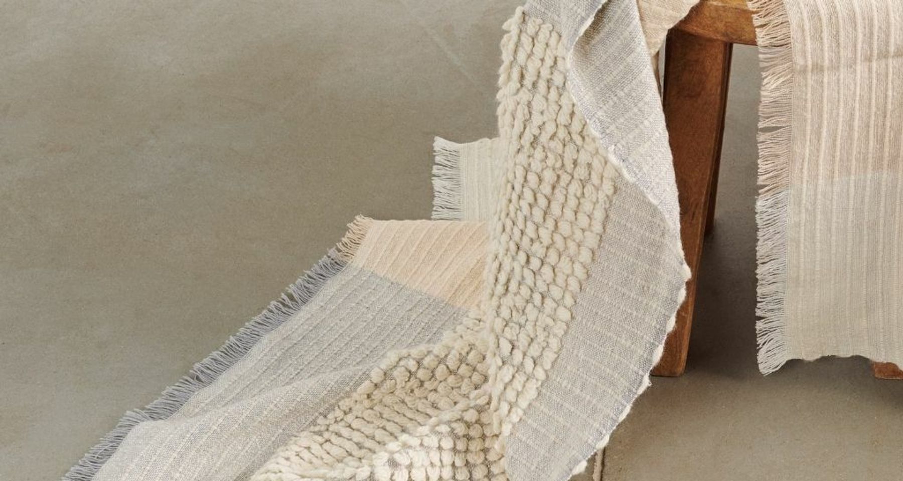 Butterscotch Merino Throw by Studio Variously