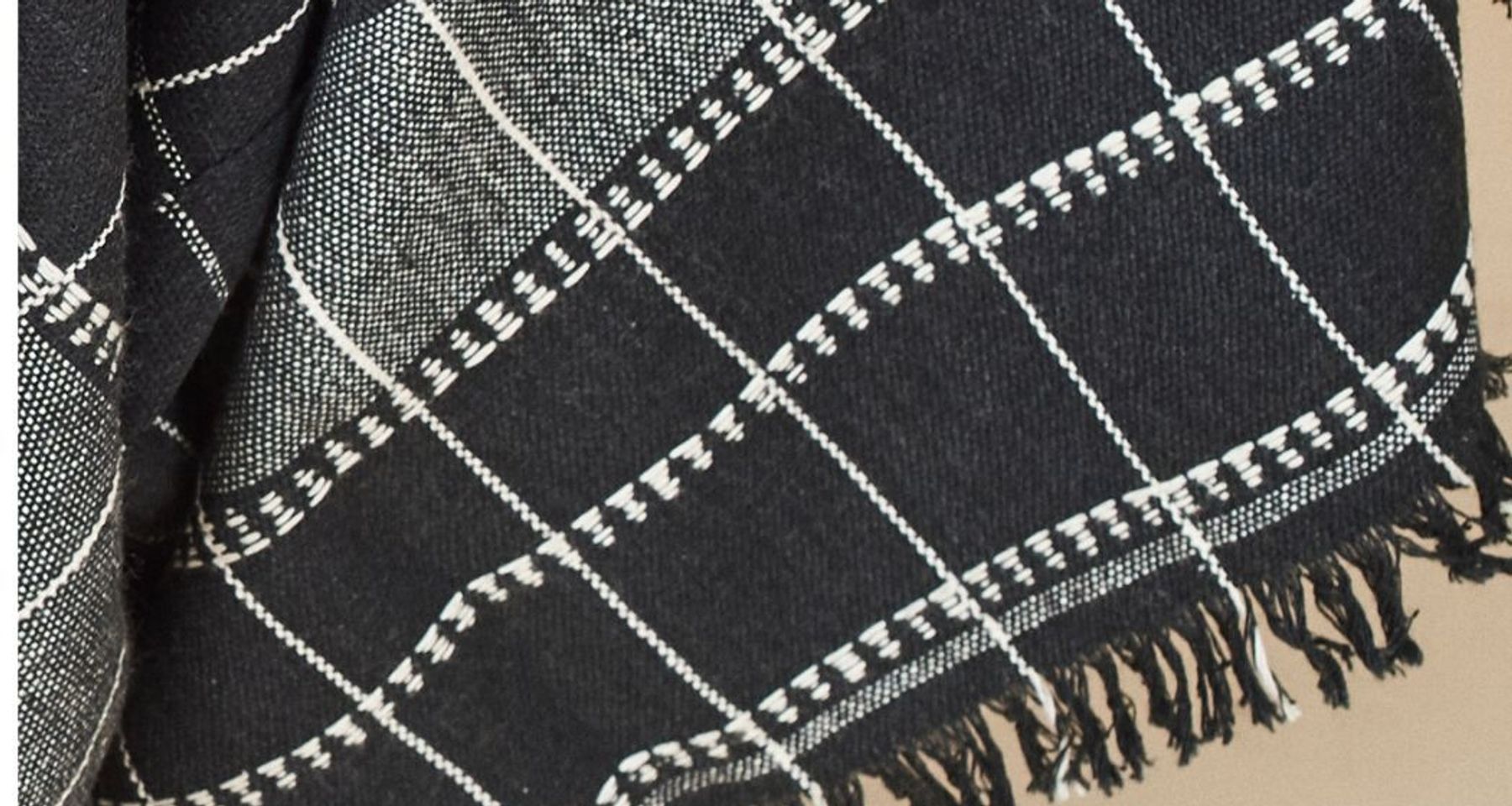 Charco Organic Cotton Throw by Studio Variously
