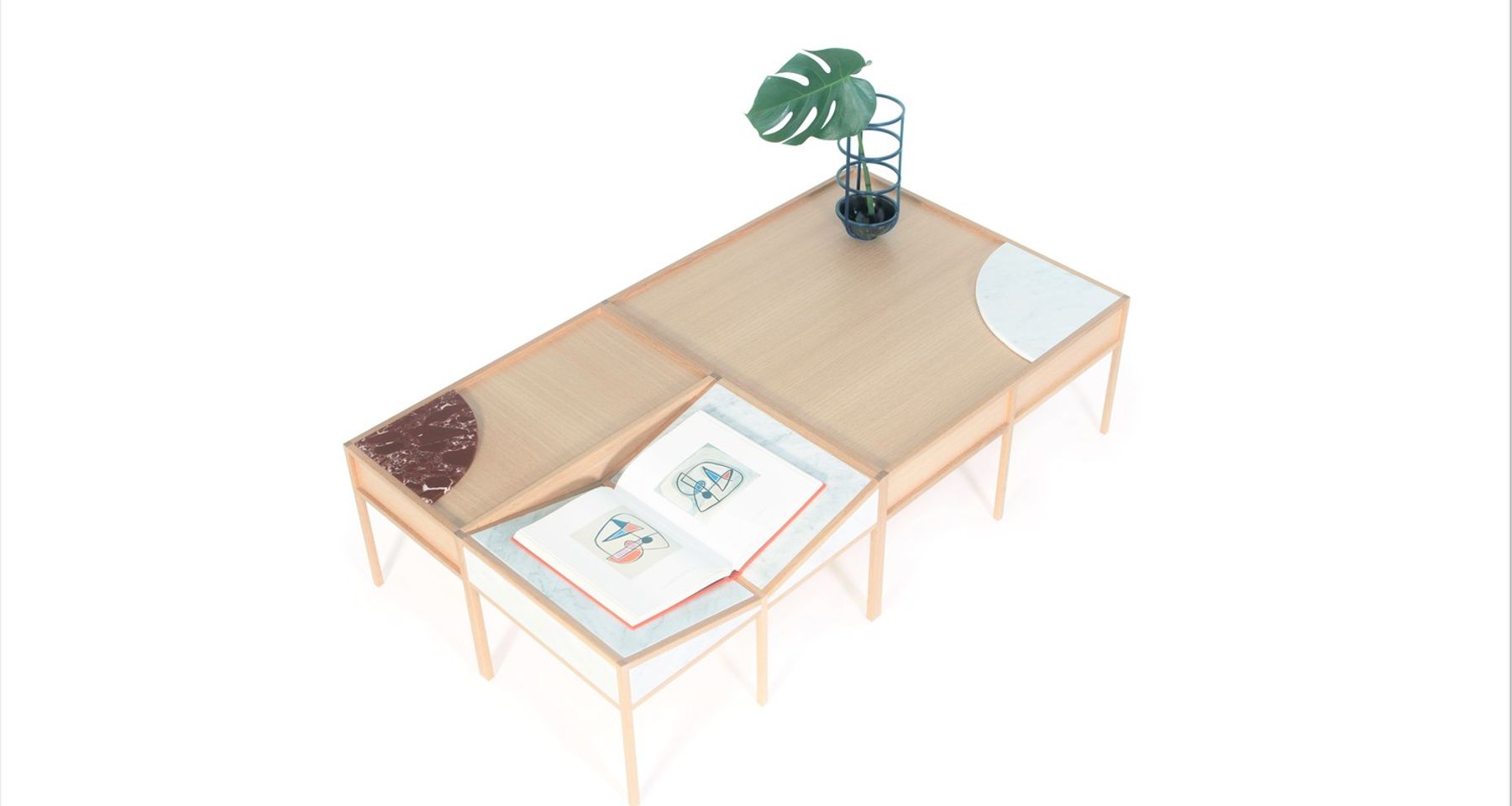 Bookscape Coffee Table by Trey Jones Studio