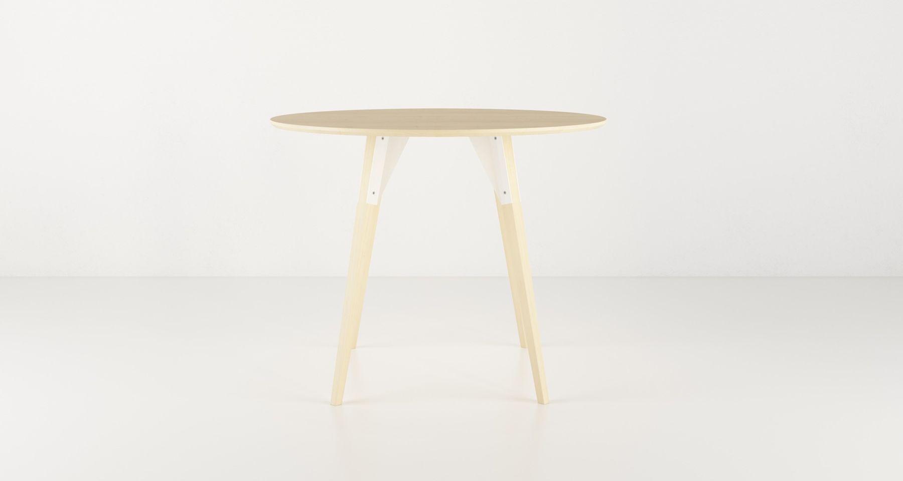 Clarke Dining Table Circle by Tronk