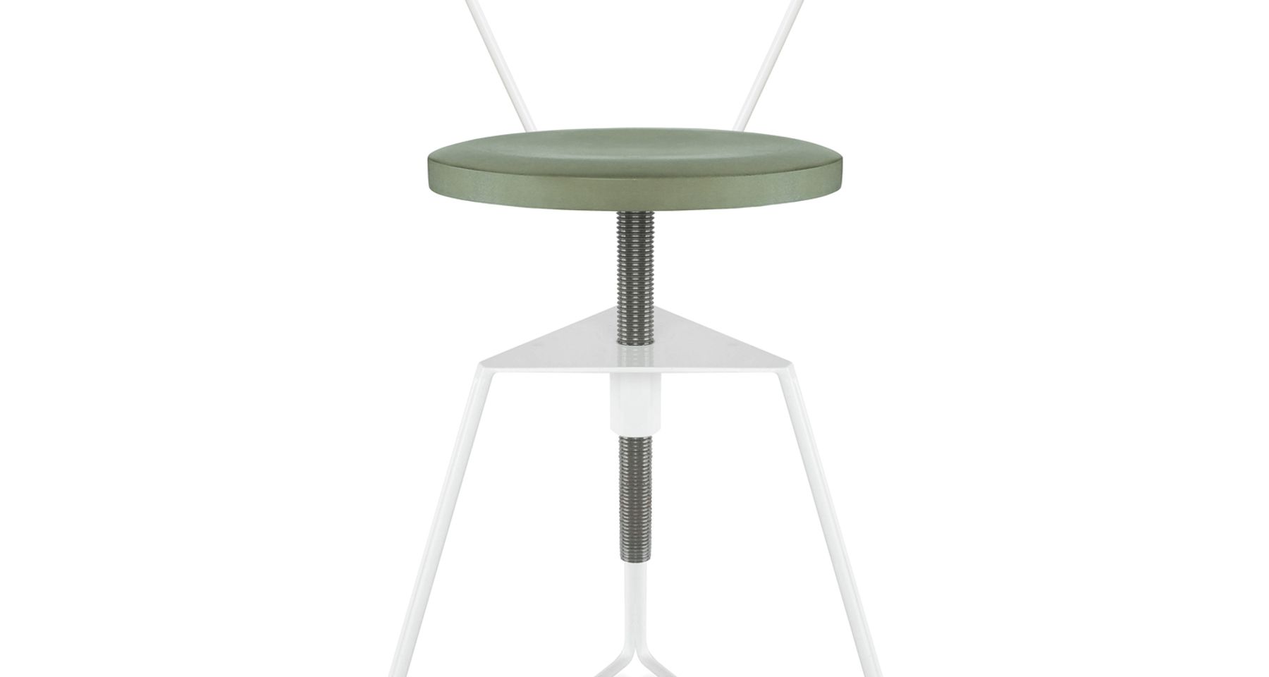 The Camp Stool with Backrest by Greta de Parry