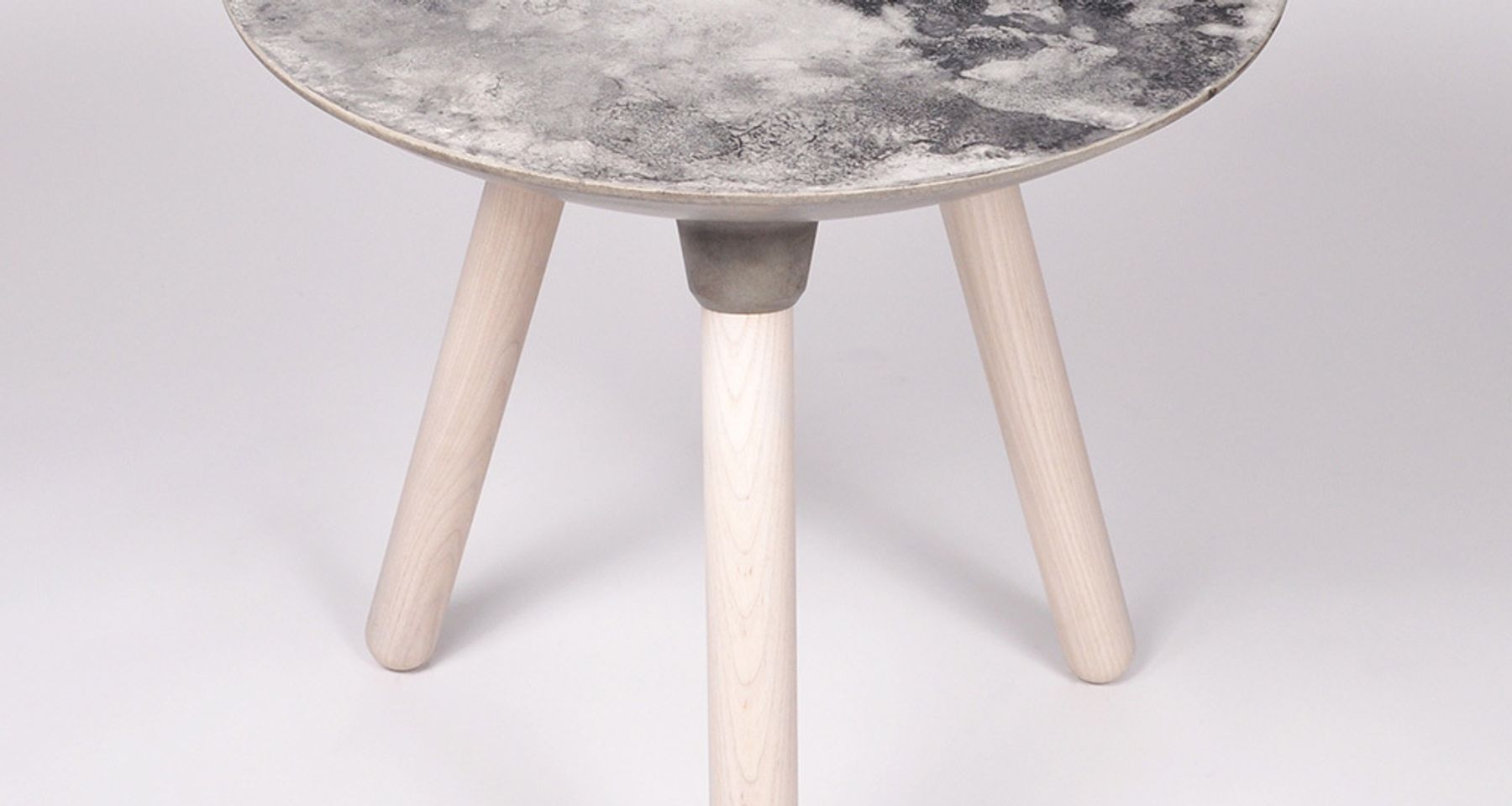 Moon Satellite Side Table | Light Grey by Bronsen