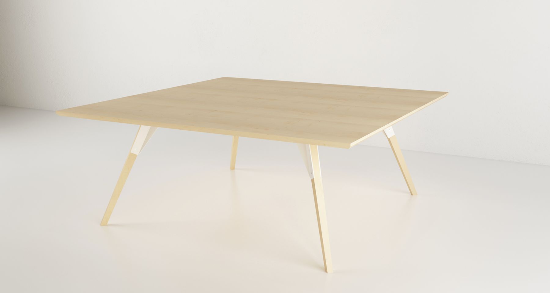 Clarke Coffee Table Square by Tronk