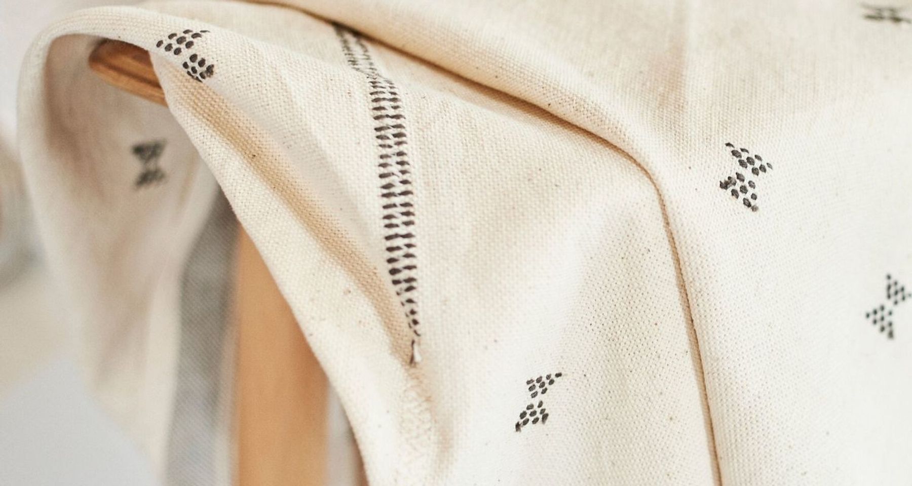 Amro Organic Cotton Throw by Studio Variously