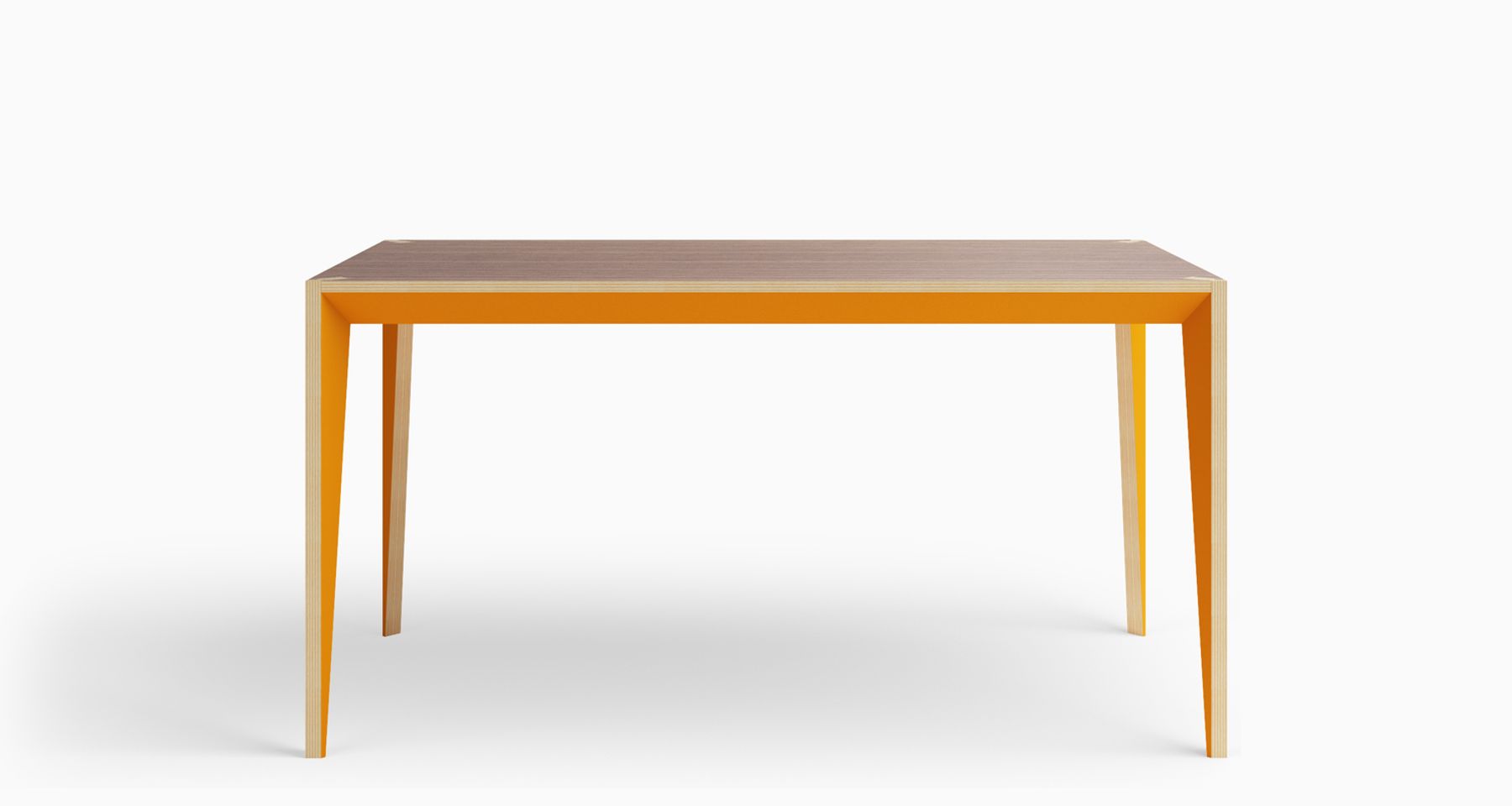 MiMi Table Walnut Orange by Miduny