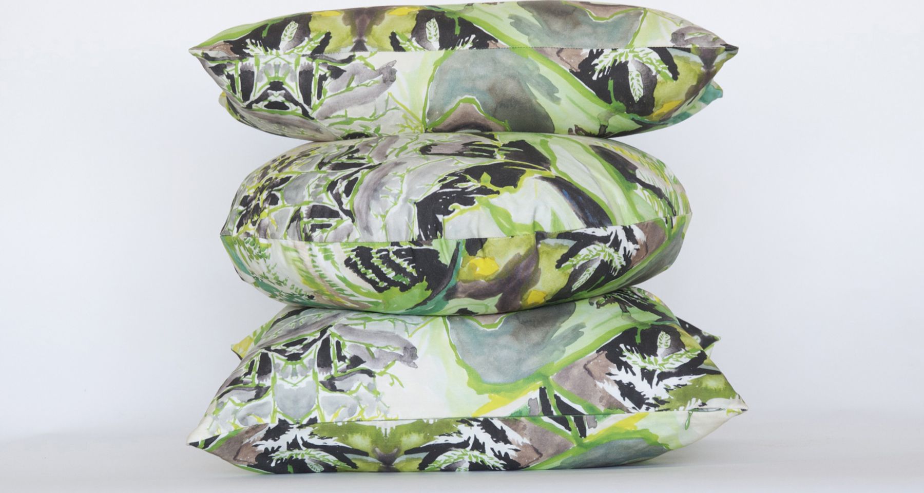 Fern Circle Pillow by Fort Makers