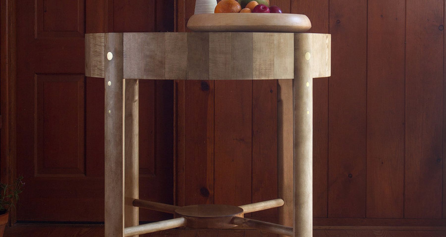 Butcher Block Table by De JONG & Co.