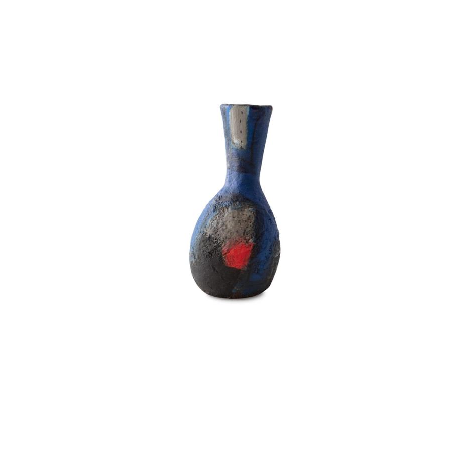 The World Through The Blue, 蒼の世界 8 Ceramic Handmade Vase Unique Edition 