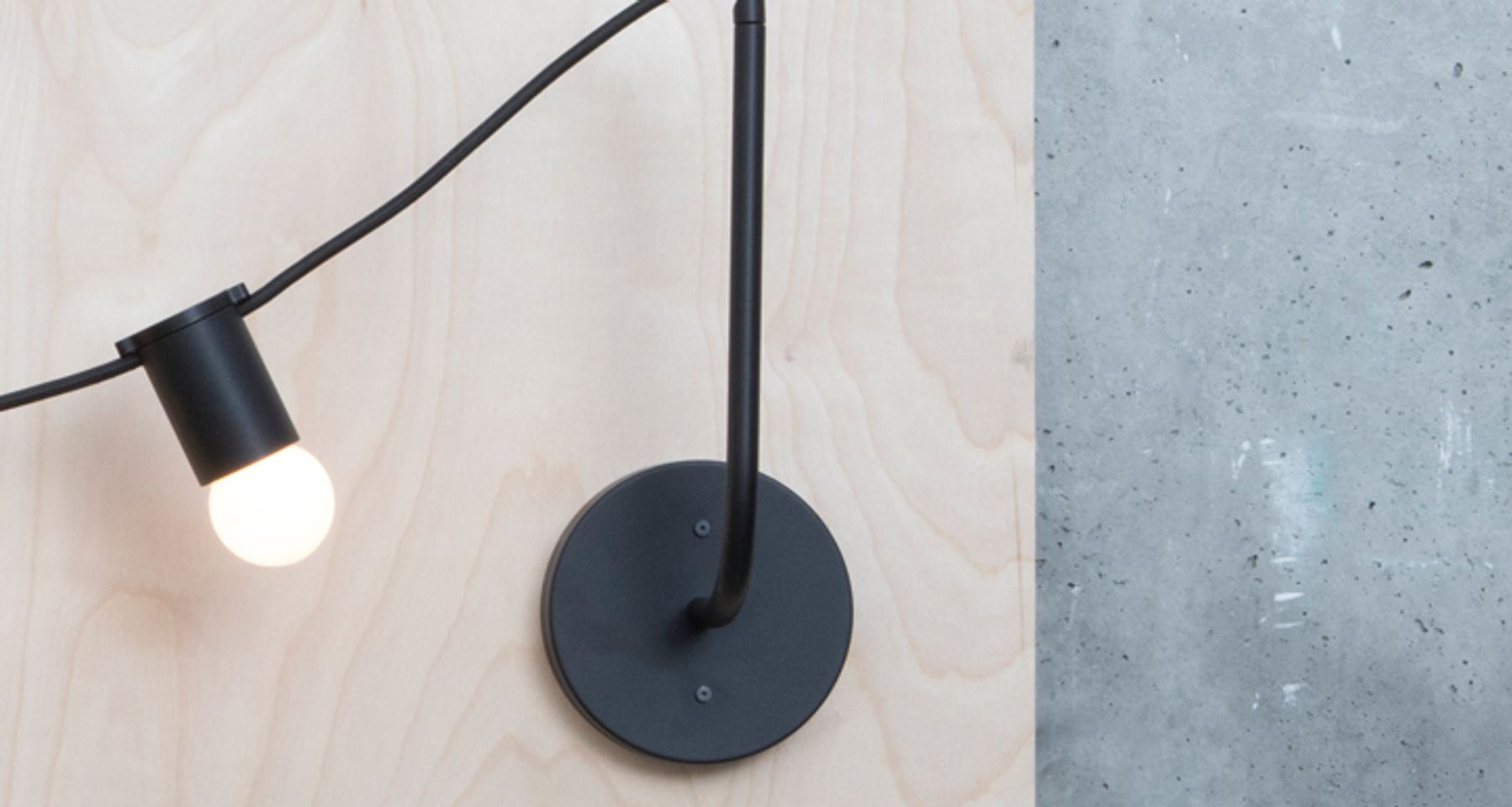Strung Sconce 2.0 by Grain