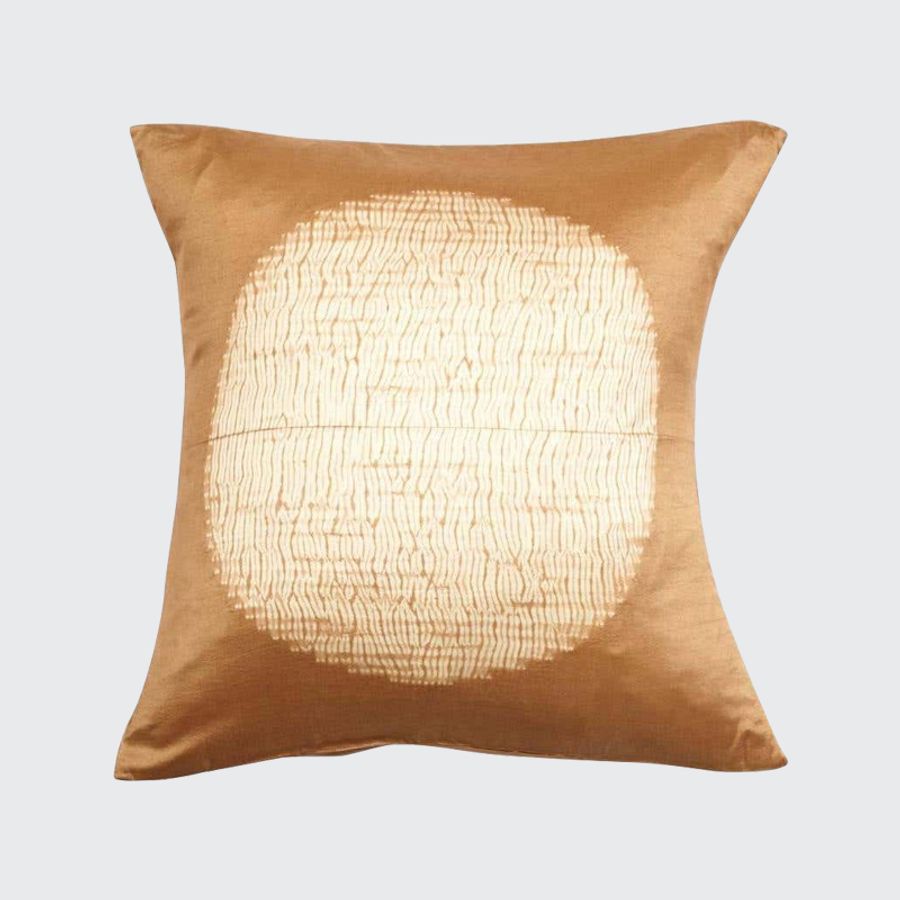 Shunya Gold Silk Pillow