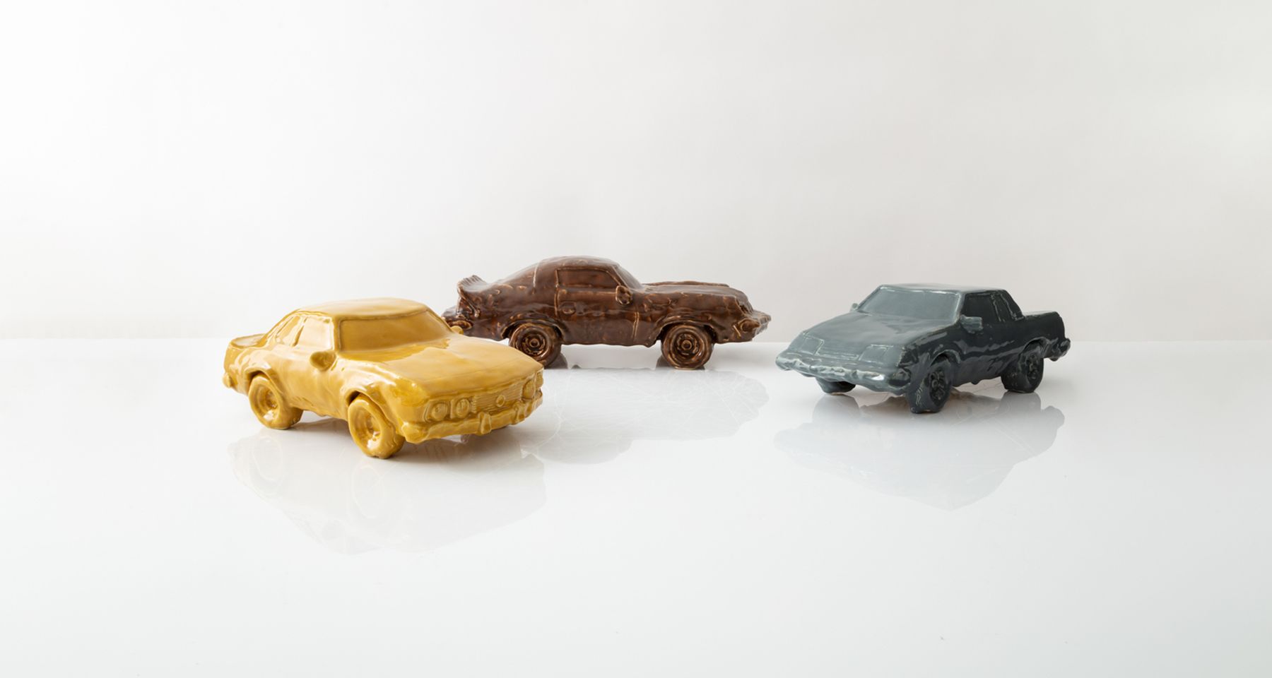 Slate Celica Handmade Glazed Stoneware Sculpture Unique Edition  by Fort Makers