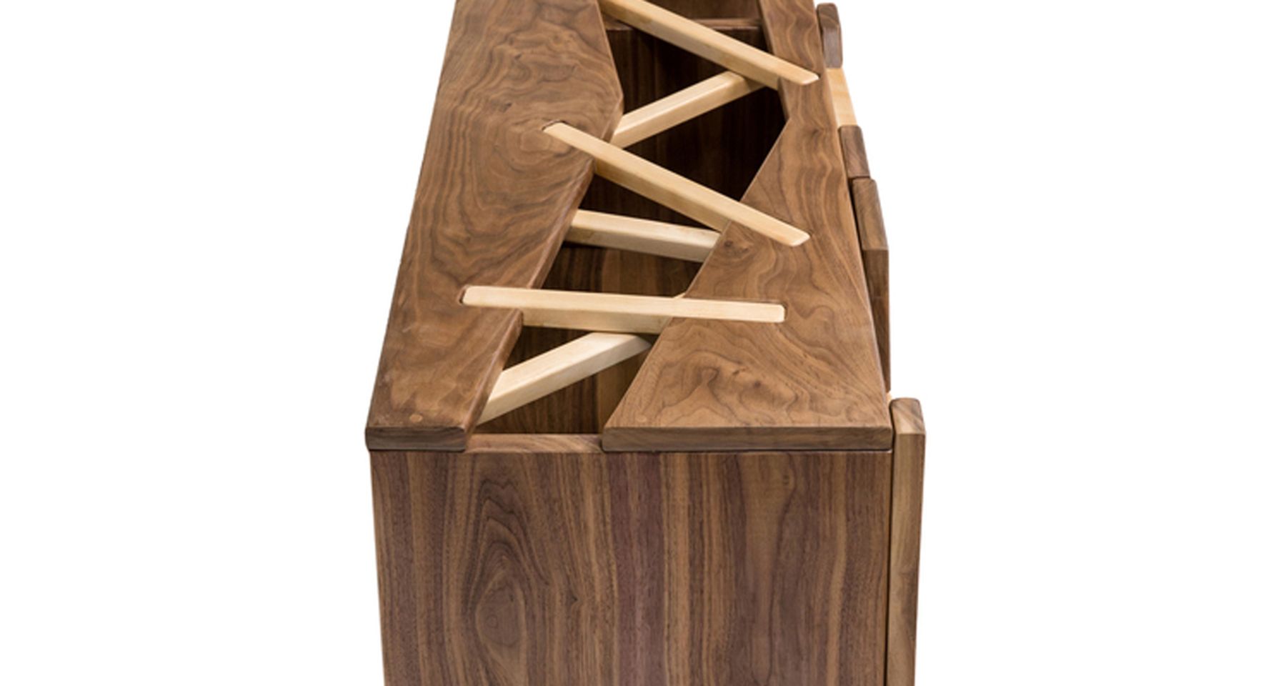 Cross Hatch Console by Ethan Abramson