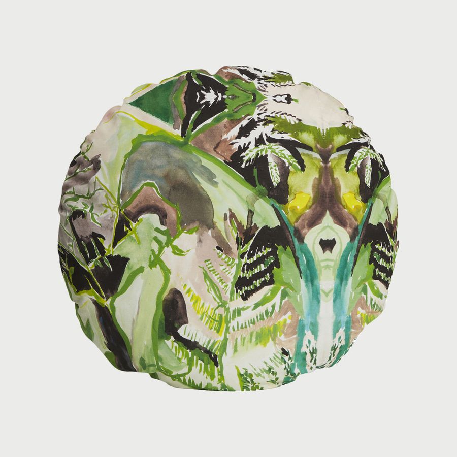 Fern Circle Pillow