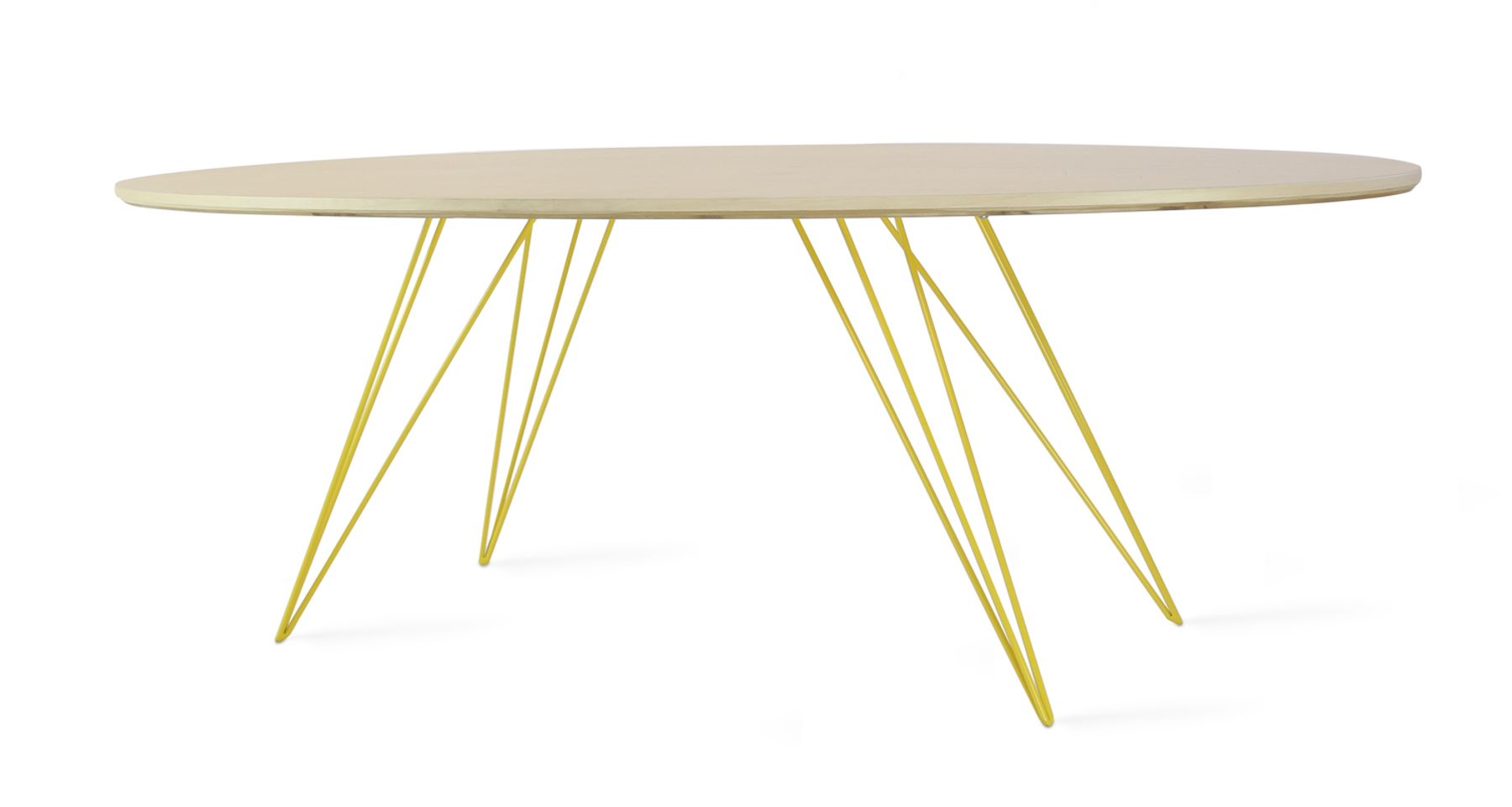 Williams Coffee Table Thin Oval by Tronk