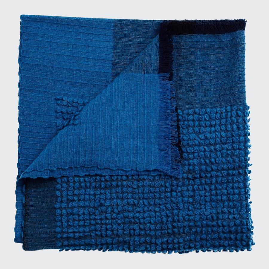 Macaroon Midnight Merino Throw 