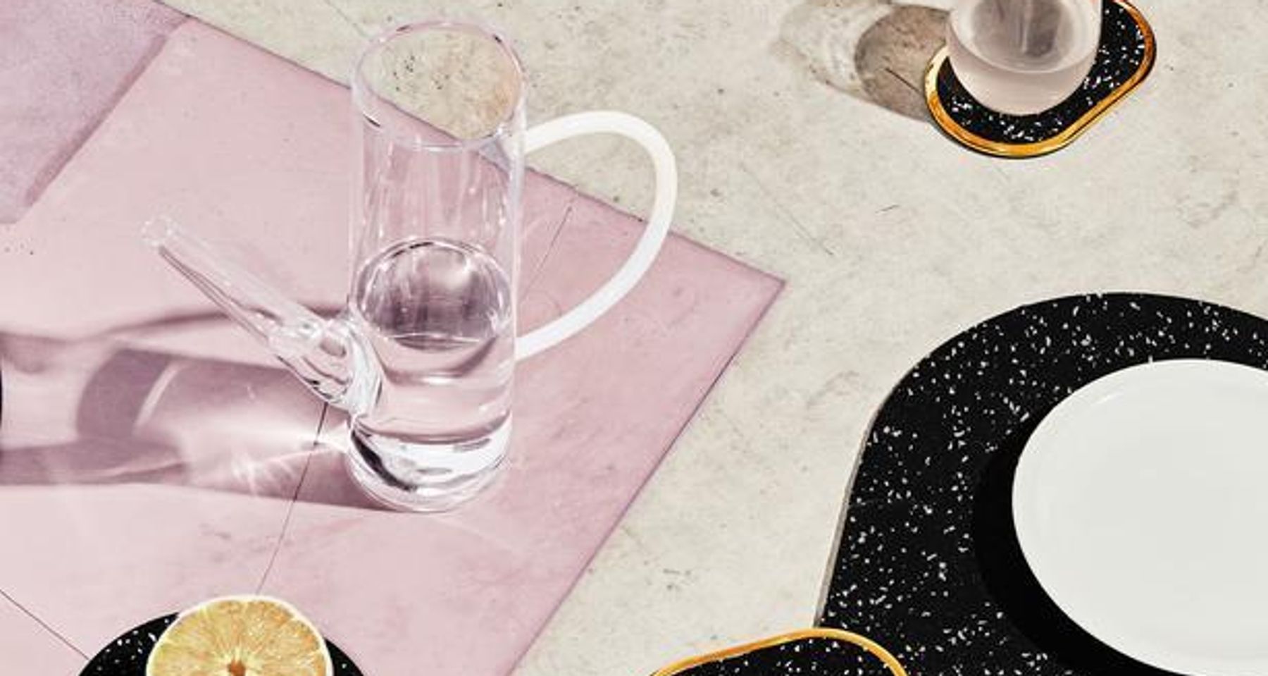 Ring Rubber Coasters Set by Slash Objects