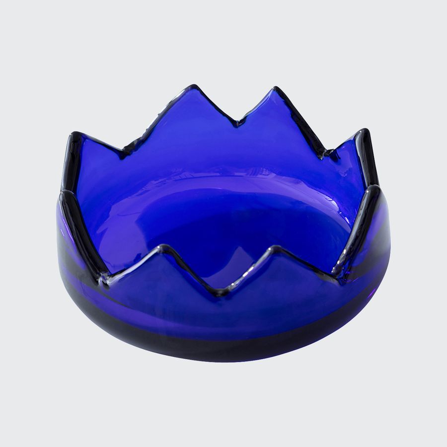 Circling Mountains Handmade Glass Vessel Unique Edition