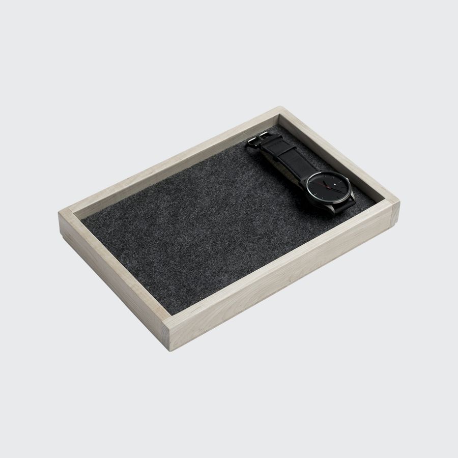 Wood and felt - Valet Tray