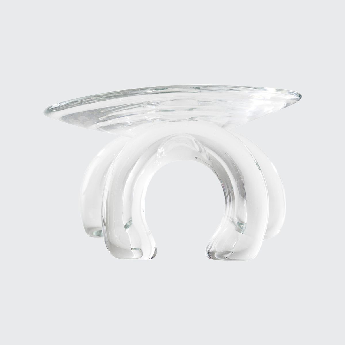 Double Arch Handmade Glass Vessel Unique Edition