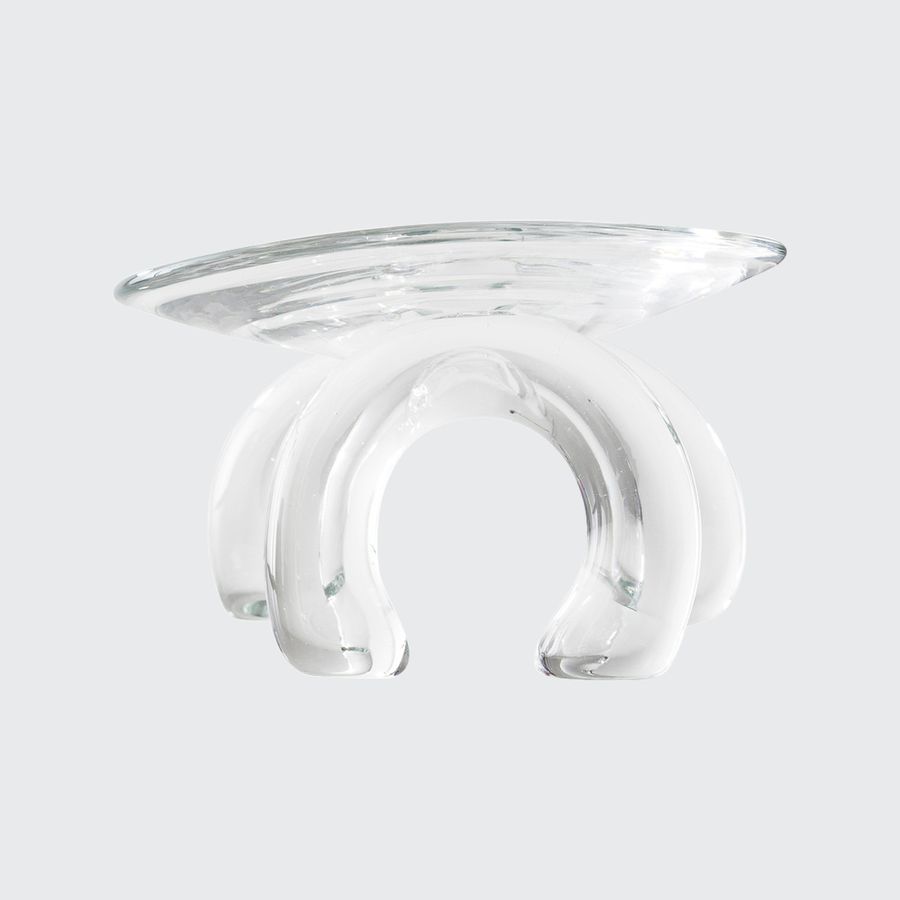 Double Arch Handmade Glass Vessel Unique Edition