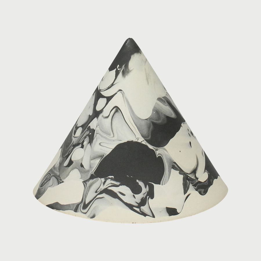 Marbled Cone Sculpture
