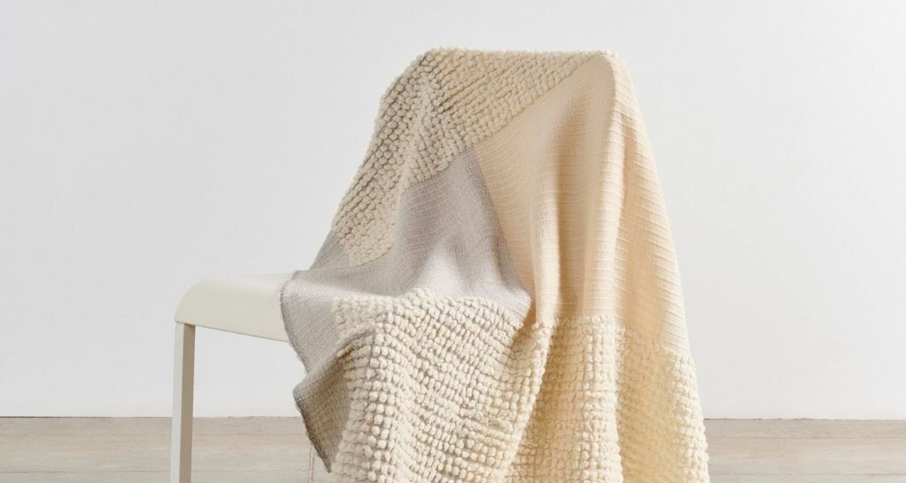 Butterscotch Merino Throw by Studio Variously