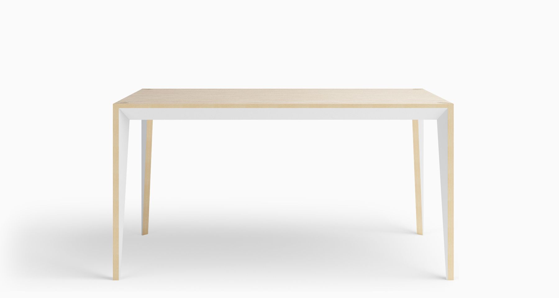 MiMi Table Oak White by Miduny
