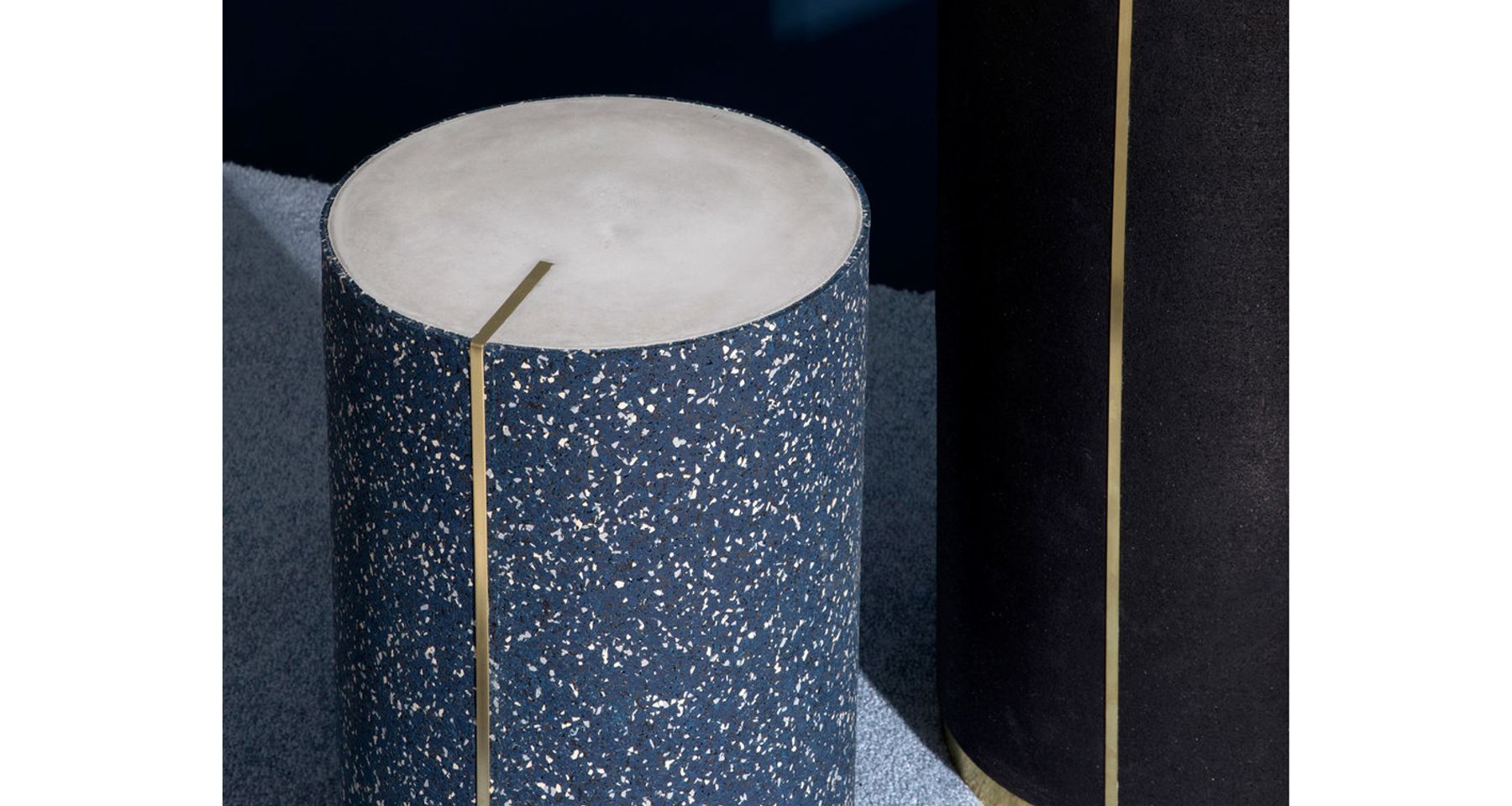 Rubber CYL Side Table | Royal by Slash Objects