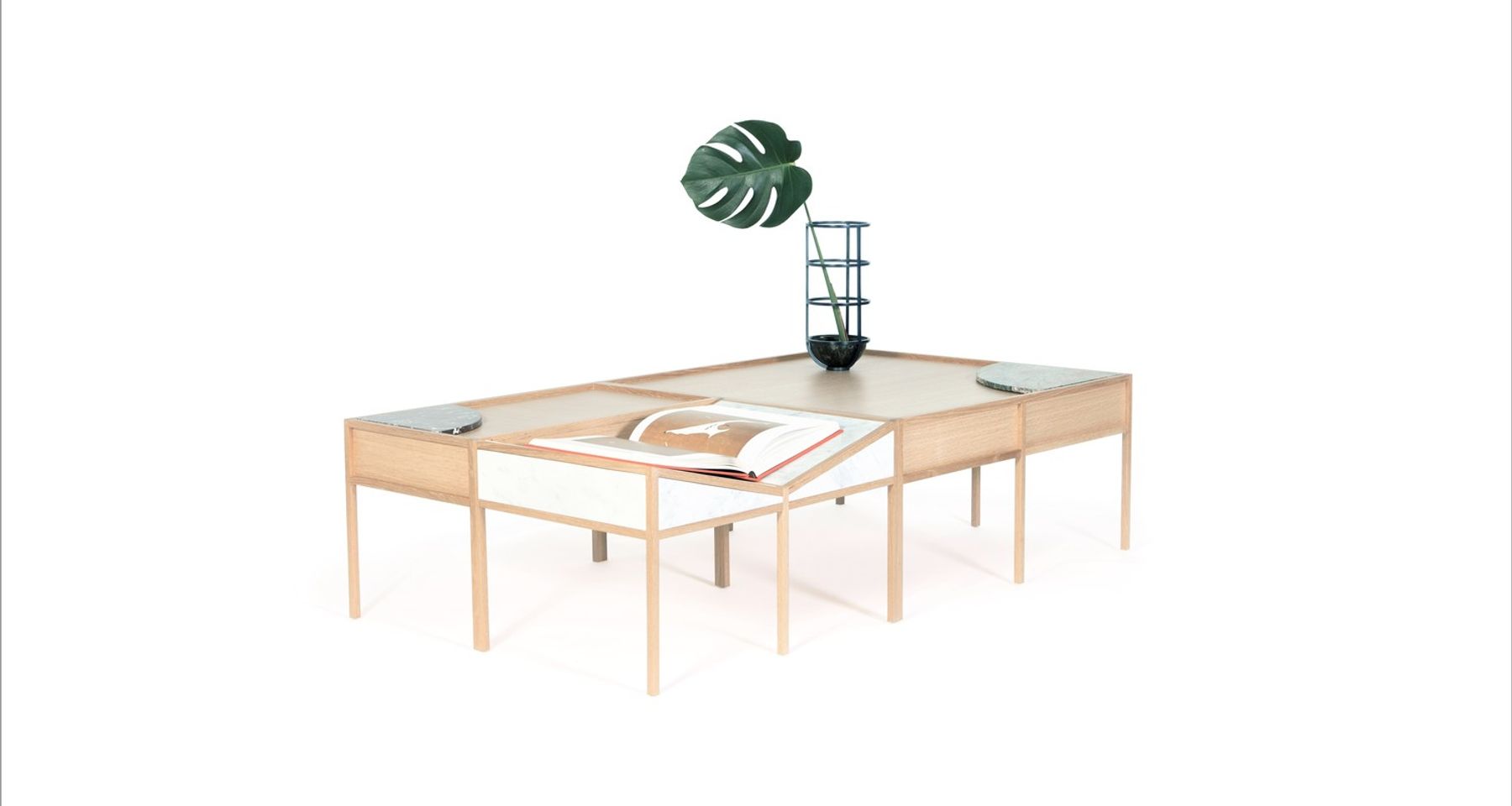 Bookscape Coffee Table by Trey Jones Studio