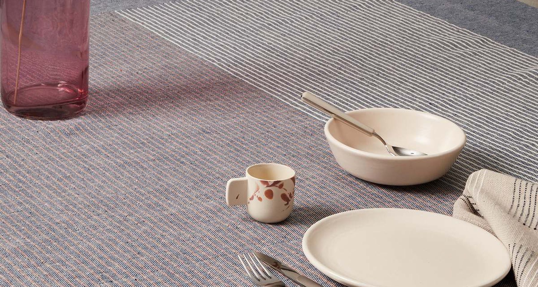 Stacks Tablecloth Horizon by MINNA Goods