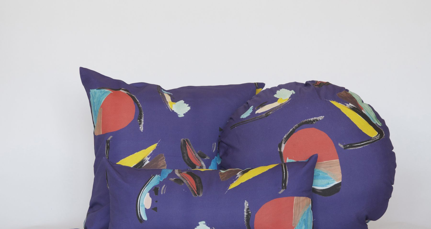 Purple Pod Rectangle Pillow by Fort Makers