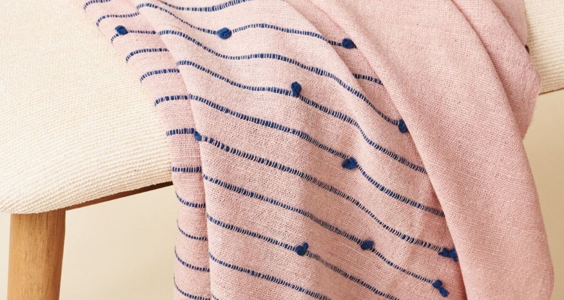 Rosewood Merino Throw by Studio Variously