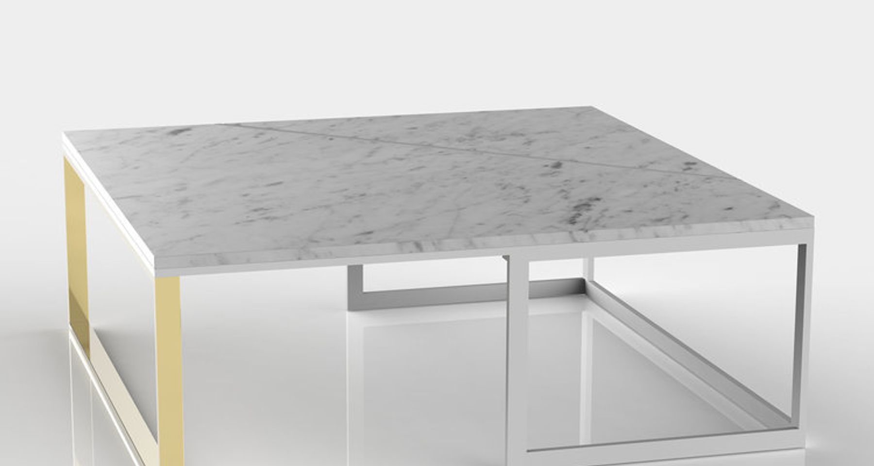 Hialeah Coffee Table - Square by Iacoli and McAllister