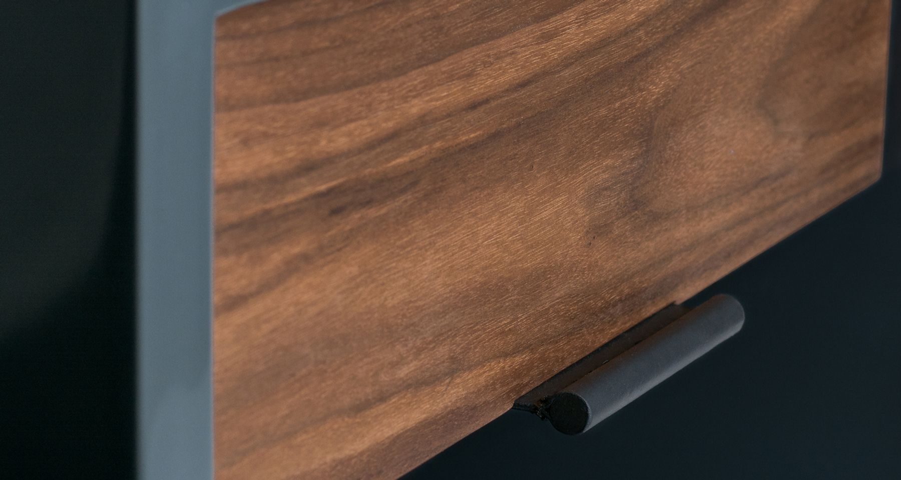 Lacquer nightstand by KomoLab