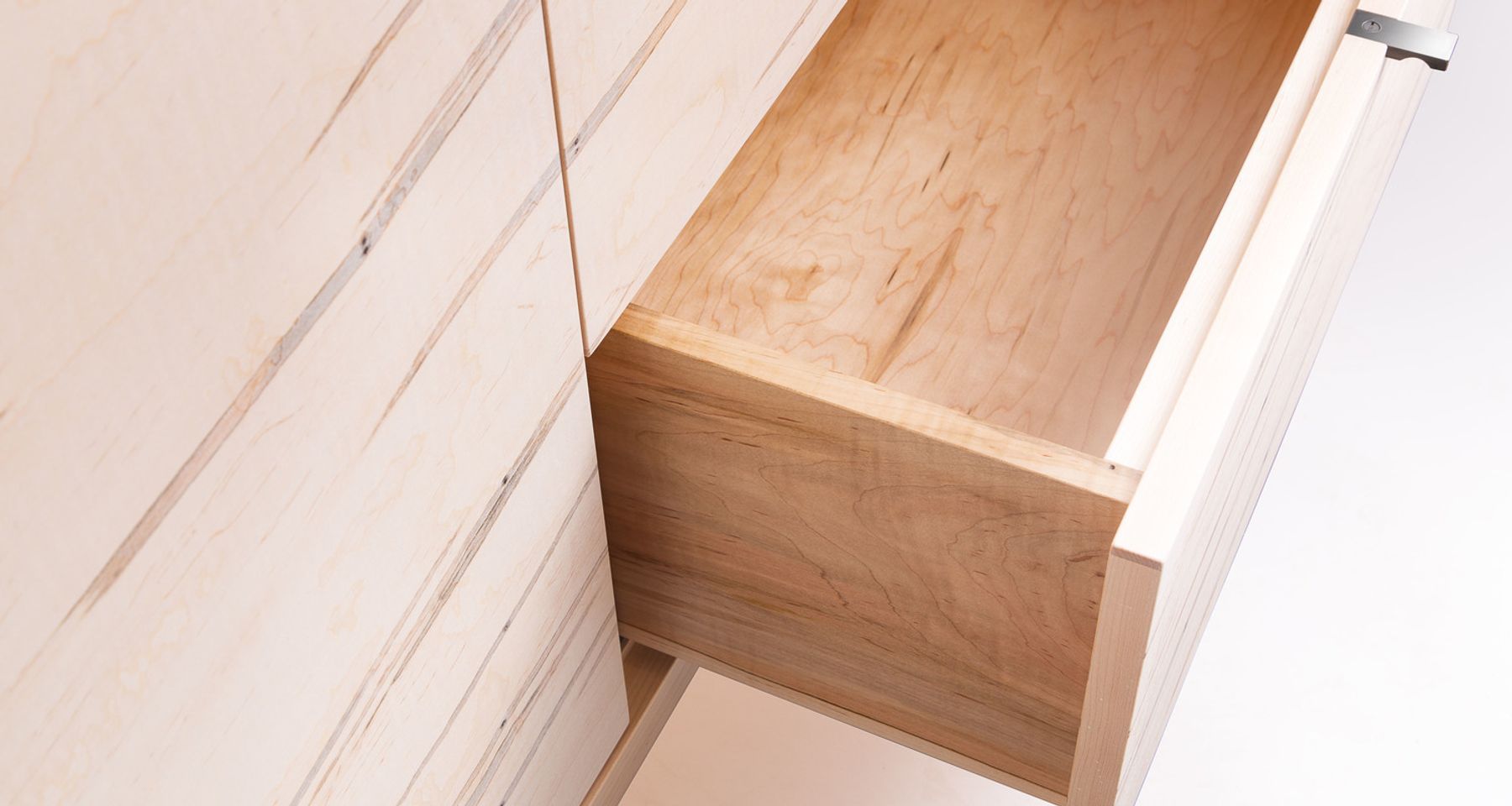 Laska Credenza, Two Door, Three Drawers by Rather Well Design