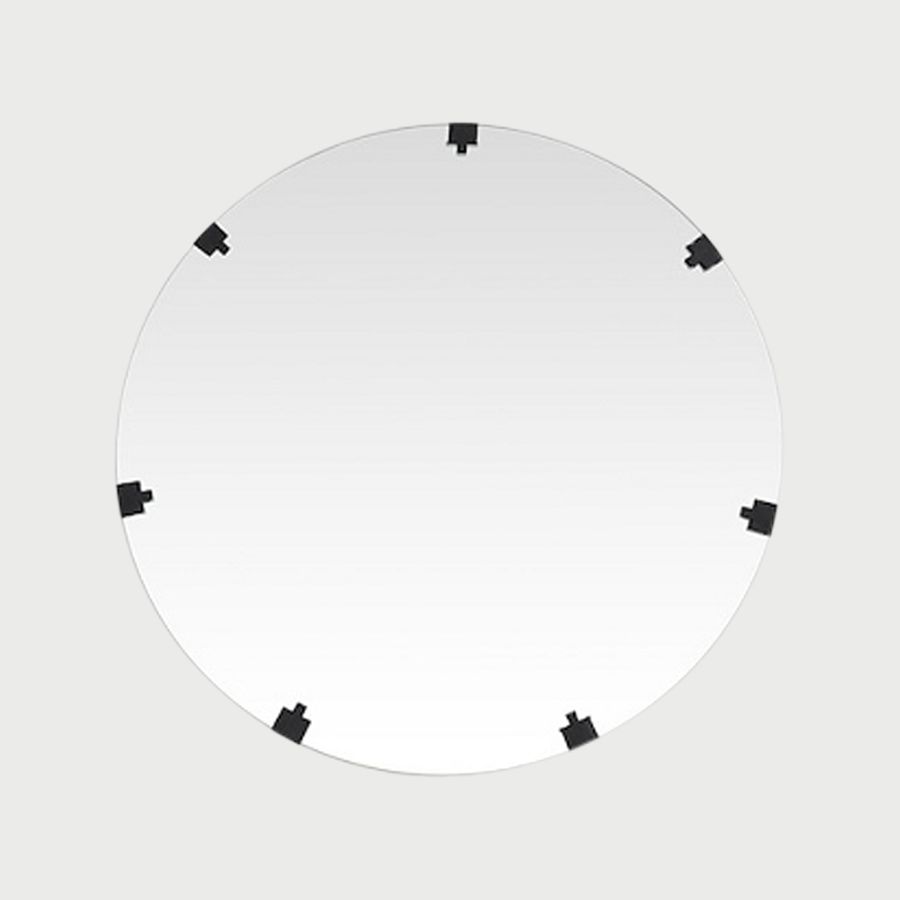Stitch Round Mirror