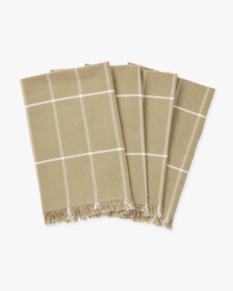 Sage Grid Napkins