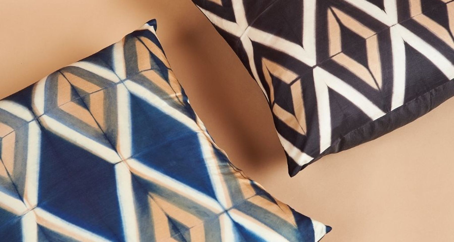 Tisa Black Silk Pillow by Studio Variously