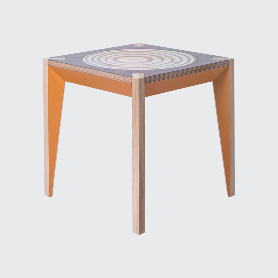 MiMi Stool Walnut Orange 