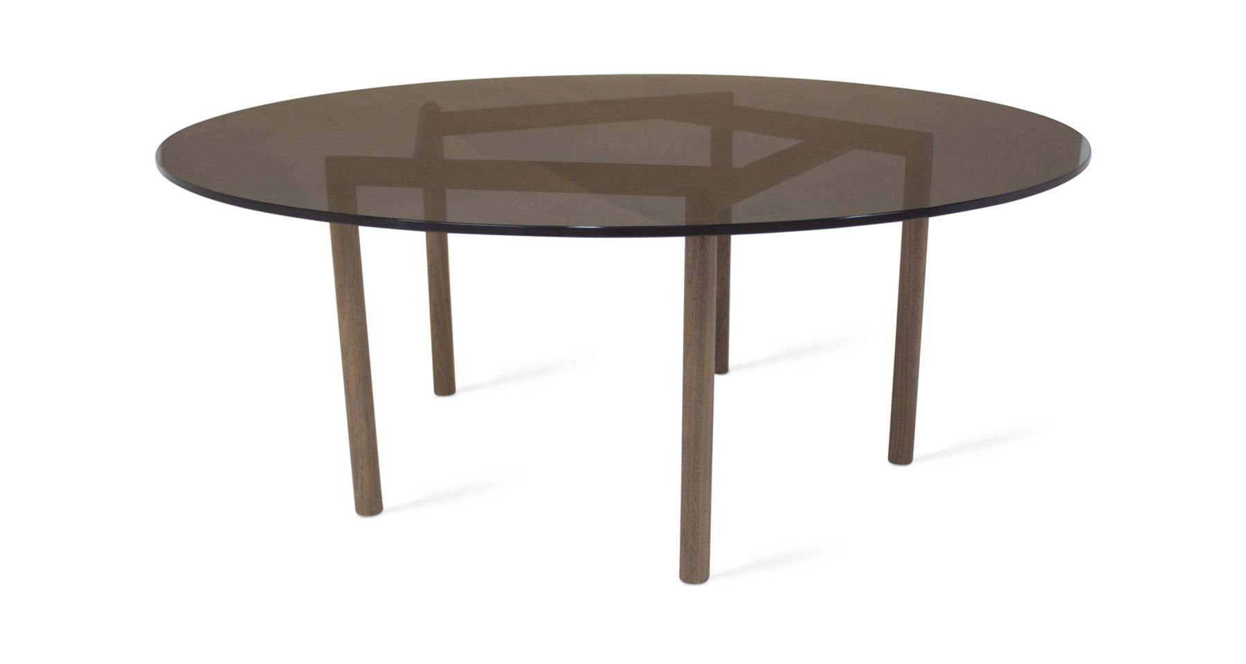 Gallagher Coffee Table / Smoked Top by Tronk