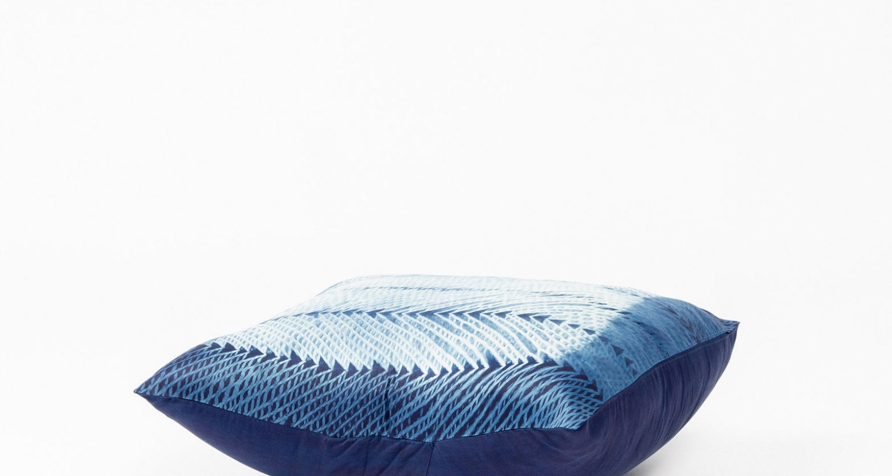 Ara Indigo Silk Pillow  by Studio Variously